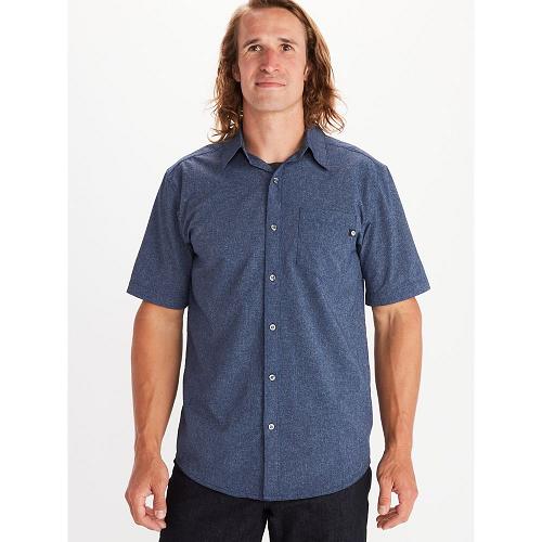 Marmot Aerobora Shirts For Mens Navy CFN218934